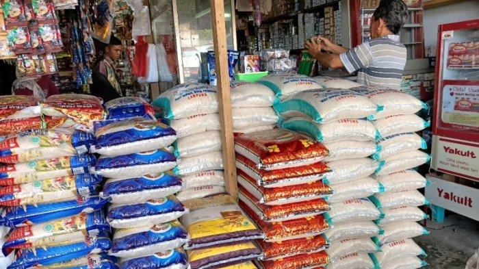 Harga Beras di Pesisir Barat Lampung Perlahan Turun - Tribunlampung.co.id