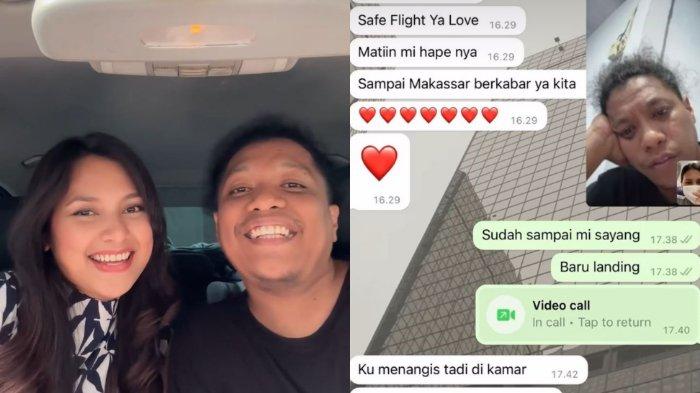 Artis Indah Permatasari dan Arie Kriting harus menjalani hubungan jarak jauh atau Long Distance Relationship (LDR). 