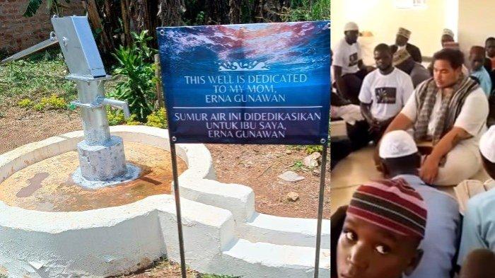 Ivan Gunawan kini membangun sumur di Uganda yang disebutnya spontan karena lihat warganya susah air dan minum seadanya