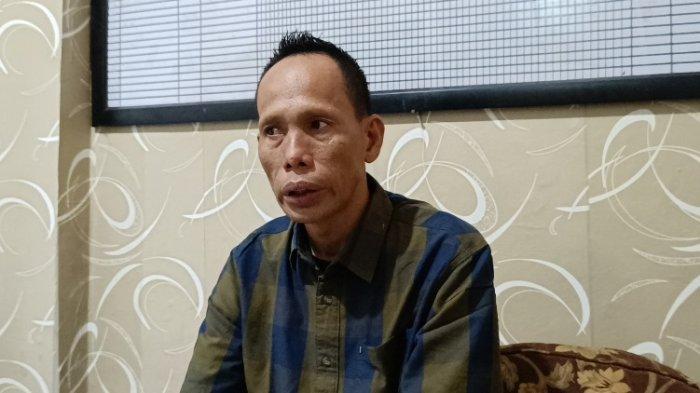 Kanit Reskrim Polsek Telukbetung Utara IPDA Ahmad Julizar saat diwawancarai Tribun Lampung, Senin (18/12/2023).