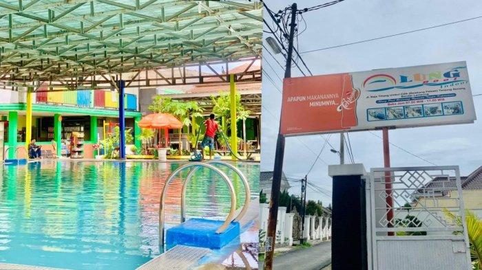 Kolam Renang Alung Pool berada di Jalan Raja Tihang, Kecamatan Tanjung Senang, Bandar Lampung. Tempat wisata di Lampung ini memiliki kolam renang berdesain semi-indoor. 