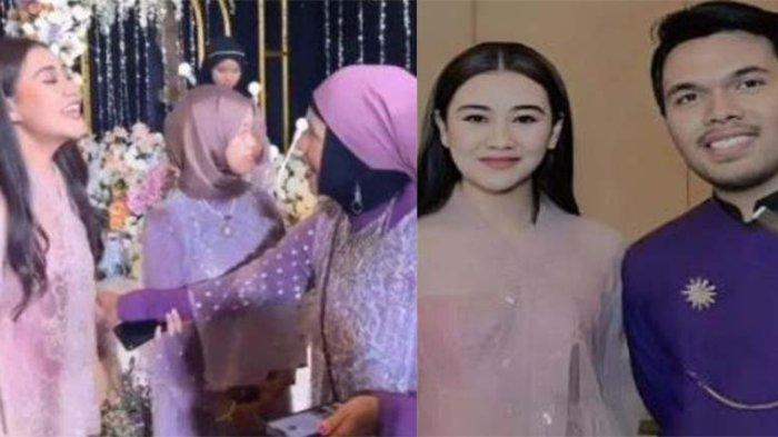 Aaliyah Massaid saat bertemu ibunda Thariq Halilintar, Lenggogeni Faruk