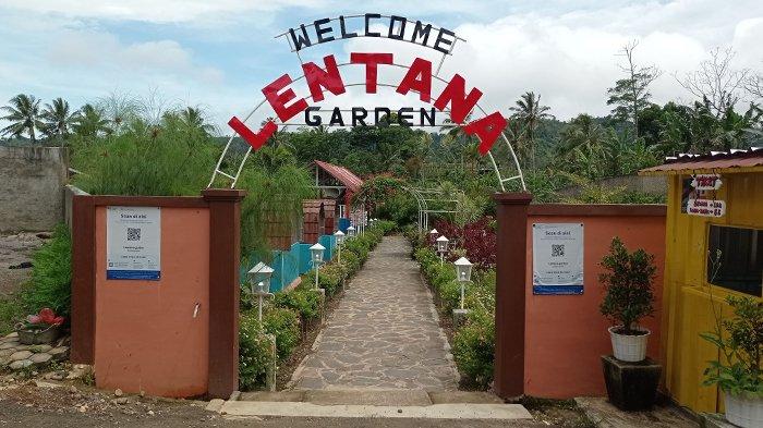 Tarif masuk Lentana Garden di Pekon Gisting Atas, Tanggamus untuk dewasa dipatok Rp 10 ribu dan untuk anak-anak Rp 5 ribu.
