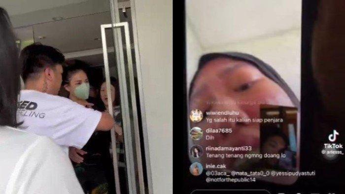 Momen Lolly dijemput paksa malah live di TikTok