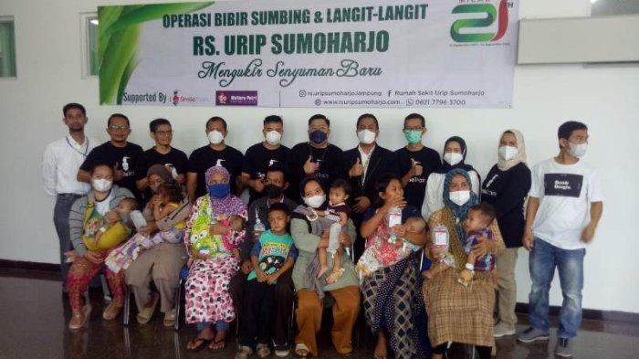 Milad ke-21, RS Urip Sumoharjo Gelar Baksos Operasi Bibir Sumbing dan ...