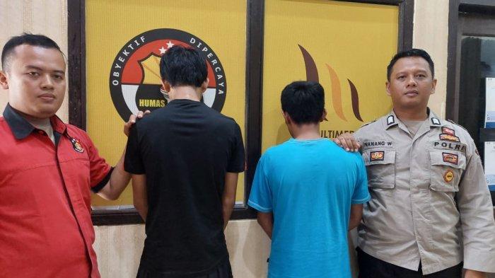 Petugas Polres Tanggamus Cepat Amankan Pria di Jalan
