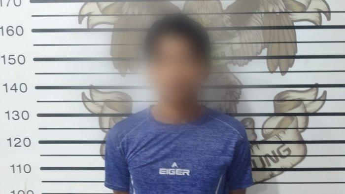 Pelaku penganiayaan ODGJ ditangkap polisi. 

