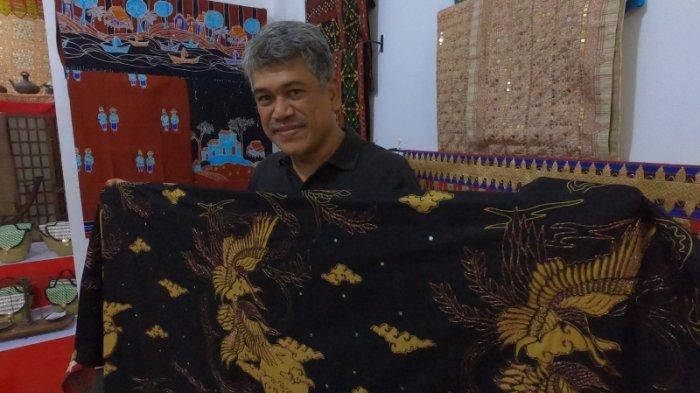 DIDUKUNG MISS UNIWORDL - Soni, owner Dija Style, Kamis (20/2/2025). Produk tapis Dija Style sudah keliling dunia, didukung Miss Uniworld.