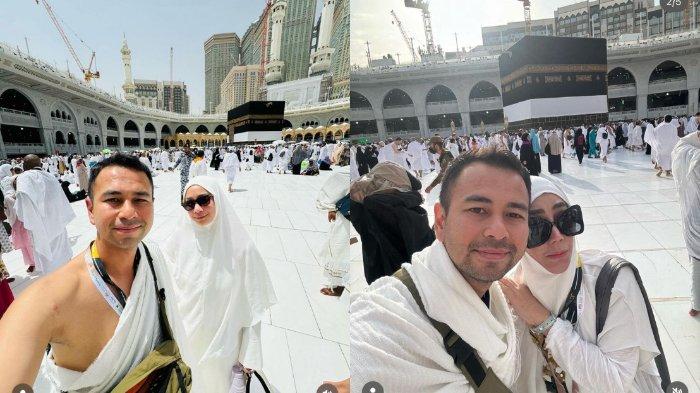 Raffi Ahmad ibadah haji bersama keluarga.