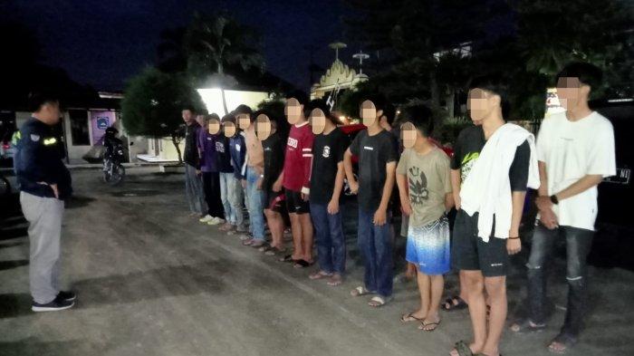 16 Remaja Diciduk Saat Akan Balapan Liar Di Jalan Soekarno Hatta Bandar