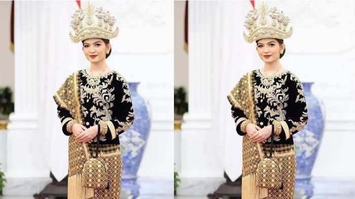 
DIPAKAI ISTRI WAPRES - Postingan foto saat Istri Wapres Girbran, Selvi Ananda memakai tas belimbing karya Dija Sytle, pada 18 Agustus 2024.