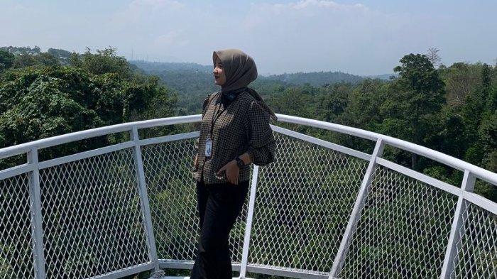 Salah satu spot foto di Lengkung Langit 2.