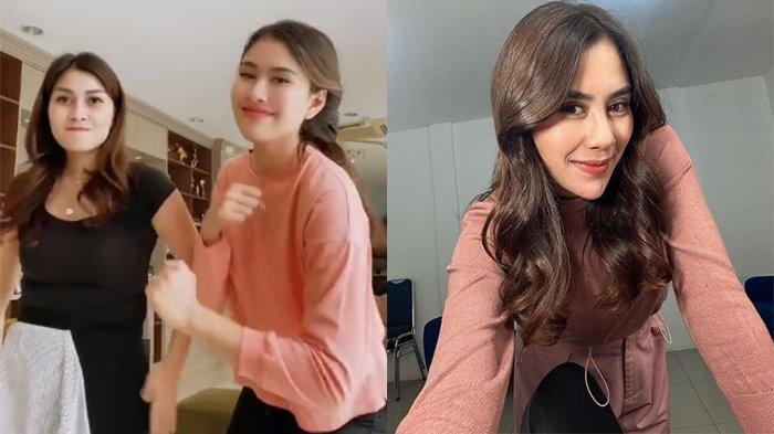 Syahnaz Sadiqah asik berjoget di TikTok.