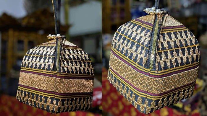 TAS BELIMBING - Tas belimbing produk andalan Dija Style, dengan bahan tapis tua khas Lampung.