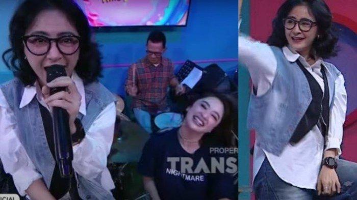 Uut Permatasari dan Dewi Perssik tampil bareng saat jadi bintang tamu dan buat kehebohan dengan jogetnya hingga King Nassar tenangkan anaknya