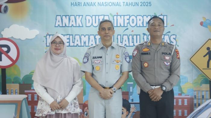gelar edukasi keselamatan lalu lintas melibatkan 100 peserta dari SMPN.547