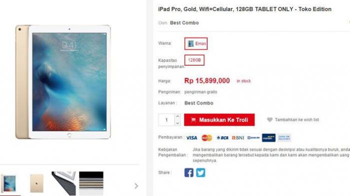 iPad Pro Sudah Bisa Dibeli di Indonesia Seharga Rp 15,9 Juta