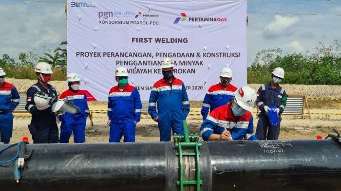 Dukung Pengelolaan WK Rokan oleh Pertamina, Pertagas Lakukan First ...