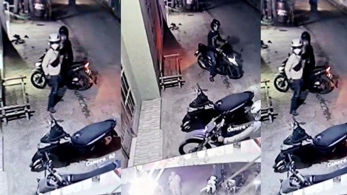 Motor Wartawan Hilang di Pemprov Lampung, Aksi Terekam CCTV Siang Hari