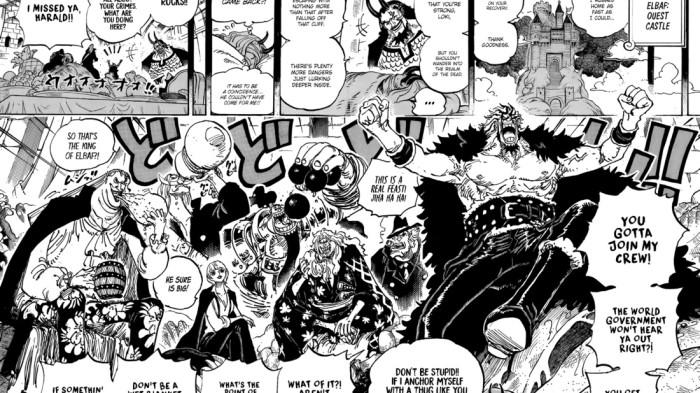 ONE PIECE 1155 - Bajak Laut Rocks di Manga One Piece Chapter 1155