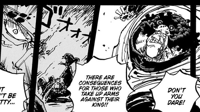 Bartholmew Kuma di Manga One Piece chapter 1099 bahasa Indonesia