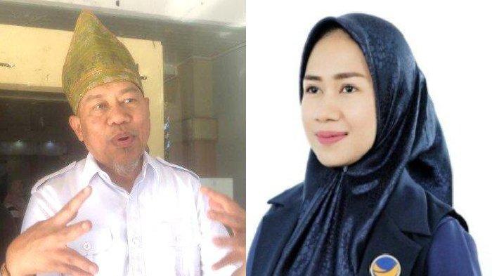 Kolase foto: Calon Wali Kota dan Wakil Calon Wakil Wali Kota  Bima, H Mohammad Rum (kiri) dan Hj Mutmmainnah (kanan)
