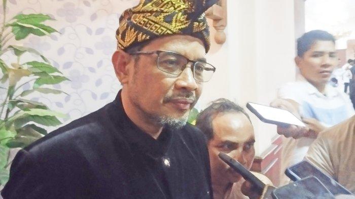 Ketua TPD Amin NTB Yek Agil saat ditemui di Kantor DPRD Provinsi NTB Jumat (15/12/2023). Yek sampaikan sederet agenda kunjungan Anies ke NTB.