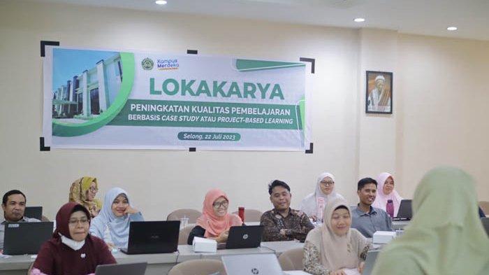 Fakultas MIPA Universitas Hamzanwadi menyelenggarakan lokakarya peningkatan kualitas pembelajaran, Sabtu (22/7/2023). Lokakarya diikuti dosen dan staf pengajar Prodi Statistika  serta mahasiswa. Narasumber dari Universitas Islam Indonesia, Yogyakarta dan Institut Teknologi Sepuluh November, Surabaya.