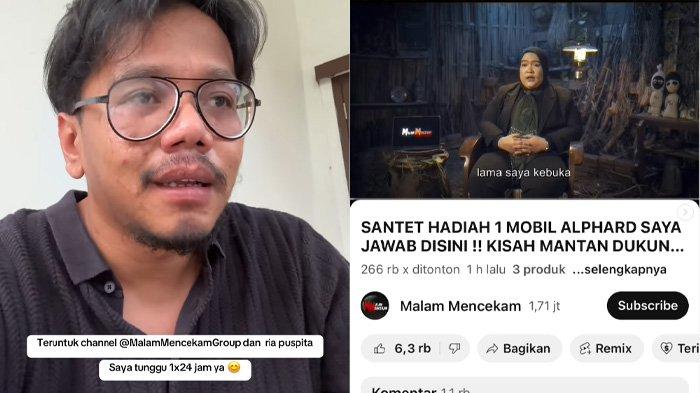 Ferry Irwandi dan Ria Puspita