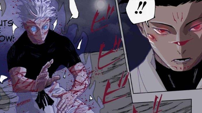 Gojo dan Sukuna manga Jujutsu Kaisen chapter 228 bahasa Indonesia