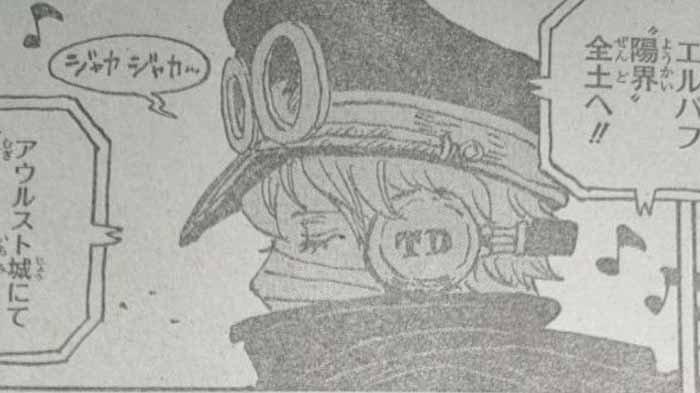 ONE PIECE 1144 - Gunko seperti terlihat di raw Manga One Piece 1144 Sub Indo.