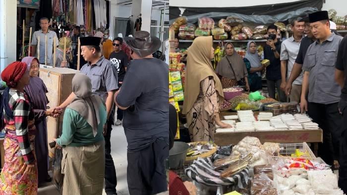 Blusukan ke Pasar Renteng Praya, Lalu Iqbal Mendengar Keluhan Para ...