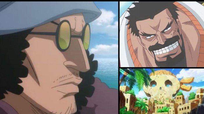 Kuzan Monkey D Garp Manga One Piece chapter 1087 bahasa Indonesia
