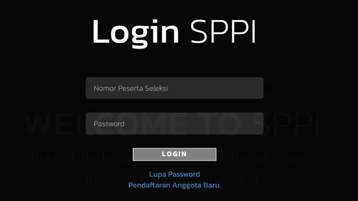 Login SPPI Batch 3 2025.
