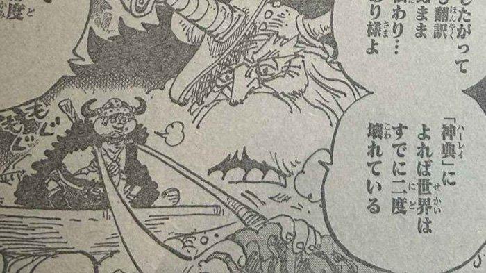 Luffy dan Jarul Raw Manga One Piece Chapter 1136 Sub indo