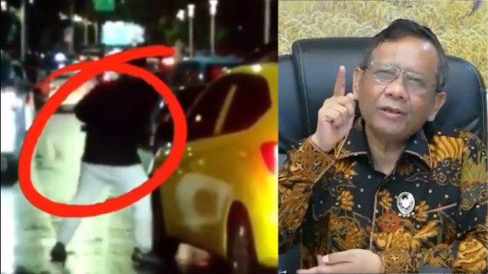 Viral Aksi Sopir Fortuner Arogan Rusak Brio Di Senopati Mahfud Md