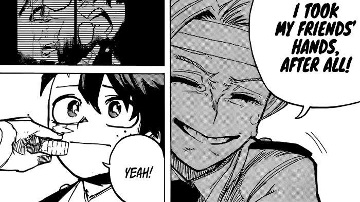 Manga My Hero Academia chapter 425 Deku Aoyama