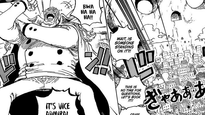 Monkey D Garp di manga One Piece chapter 1087 bahasa Indonesia