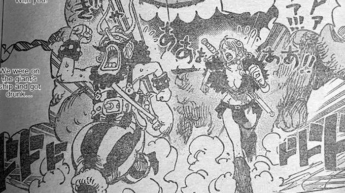 Nami dan Usopp Raw Manga One Piece Chapter 1127 Sub Indo