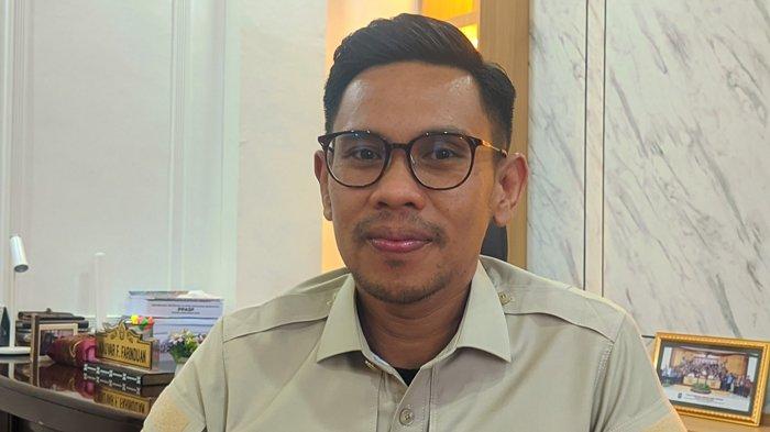 Sekretaris DPD Partai Gerindra NTB, Nauvar Furqany Farinduan saat ditemui, Selasa (14/11/2023).