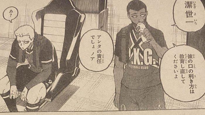 Noel Noa Julian Loki Raw Manga Blue Lock Chapter 285 Bahasa Indonesia