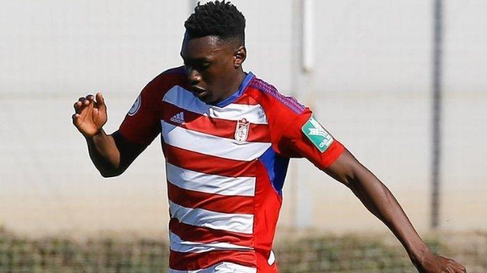 Pemain Atletico Madrid, Samu Omorodion.