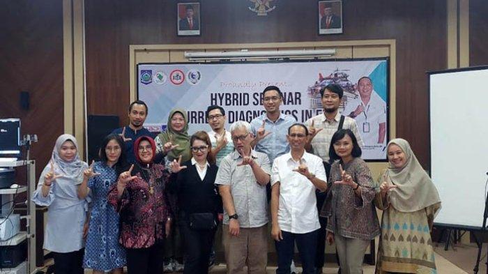Peserta seminar Current Diagnostic In Ent  yang berlangsung di RSUD Provinsi NTB, Minggu 27 Agustus 2023.