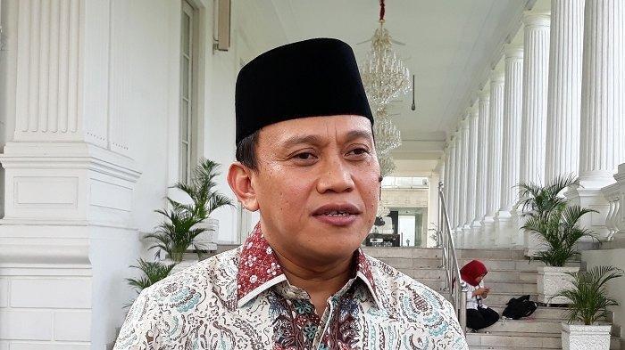 Politikus PKB Abdul Kadir Karding di Istana Kepresidenan, Jakarta, Jumat (12/1/2019). Profil lengkap Abdul Kadir Karding yang kini menjabat sebagai Menteri Perlindungan Pekerja Migran Indonesia (BP2MI).