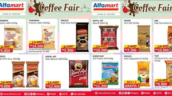 Promo Alfamart 12-13 Januari 2026 Coffee Fair Good Day, Kopi Kenangan, Kapal Api, Promo Serba Gratis