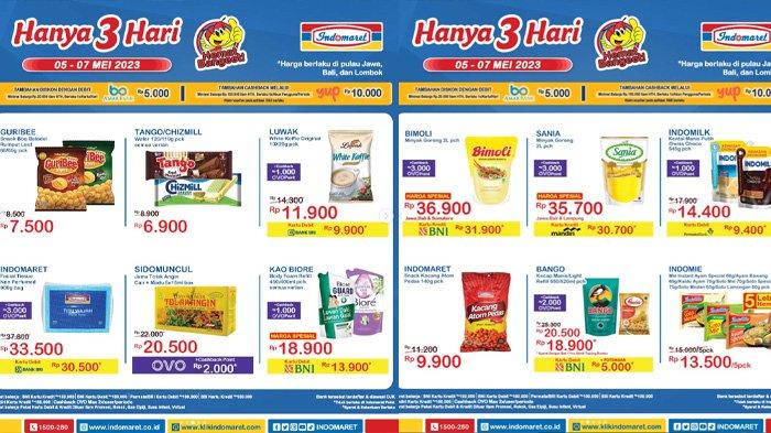 Hari Ini, Promo Indomaret Minyak Goreng Spesial! Diskon Besar Sunco, Bimoli, Filma, dan Sania