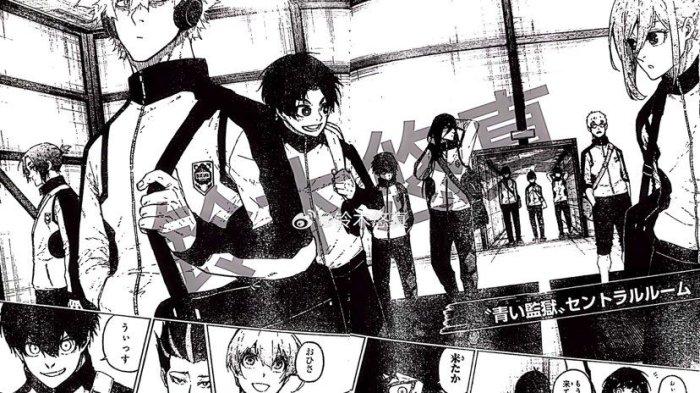 BLUE LOCK 309 - Blue Lock Chapter 309 dimulai dengan kamp pelatihan terakhir jelang Piala Dunia U-20. Nagi bimbang, lalu bertemu Igarashi secara mengejutkan.