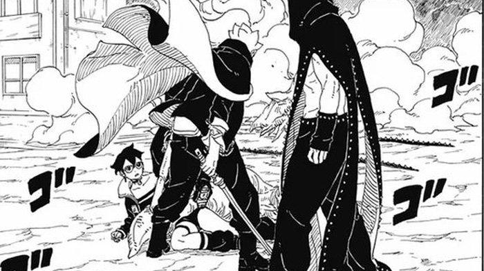 Raw Manga Boruto Two Blue Vortex Chapter 11 Sub Indo Boruto Sarada Hidari