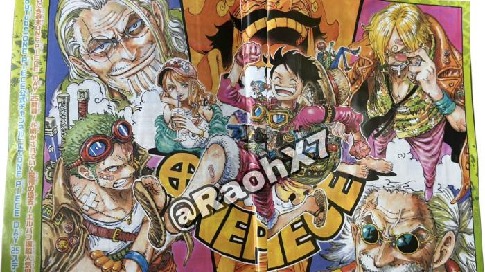 ONE PIECE 1156 - Color Spread One Piece 1156 hadirkan kru Roger dan Topi Jerami dalam satu frame. Simbol warisan kehendak dan petunjuk akhir kisah One Piece!