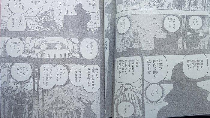 Raw Manga One Piece Chapter 1122 Sub Indo Emet Iron Giant Joyboy